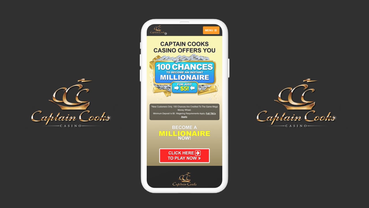 Captain cooks casino mobile