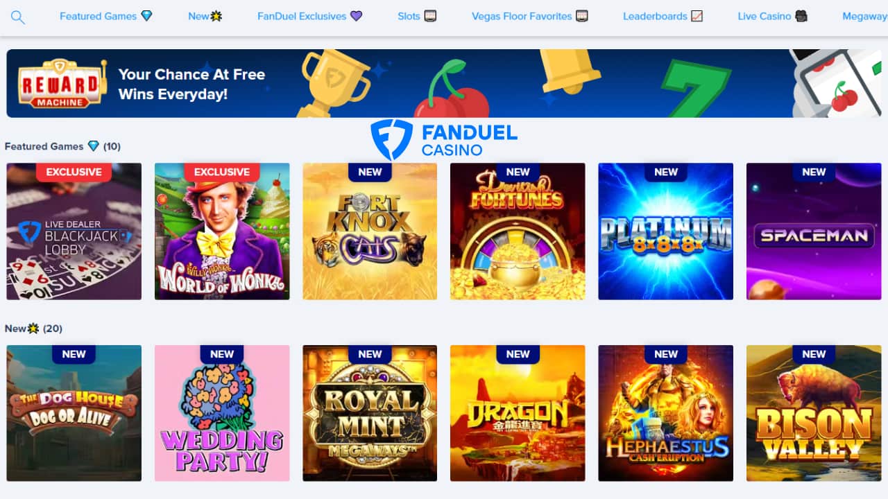 FanDuel online casino games