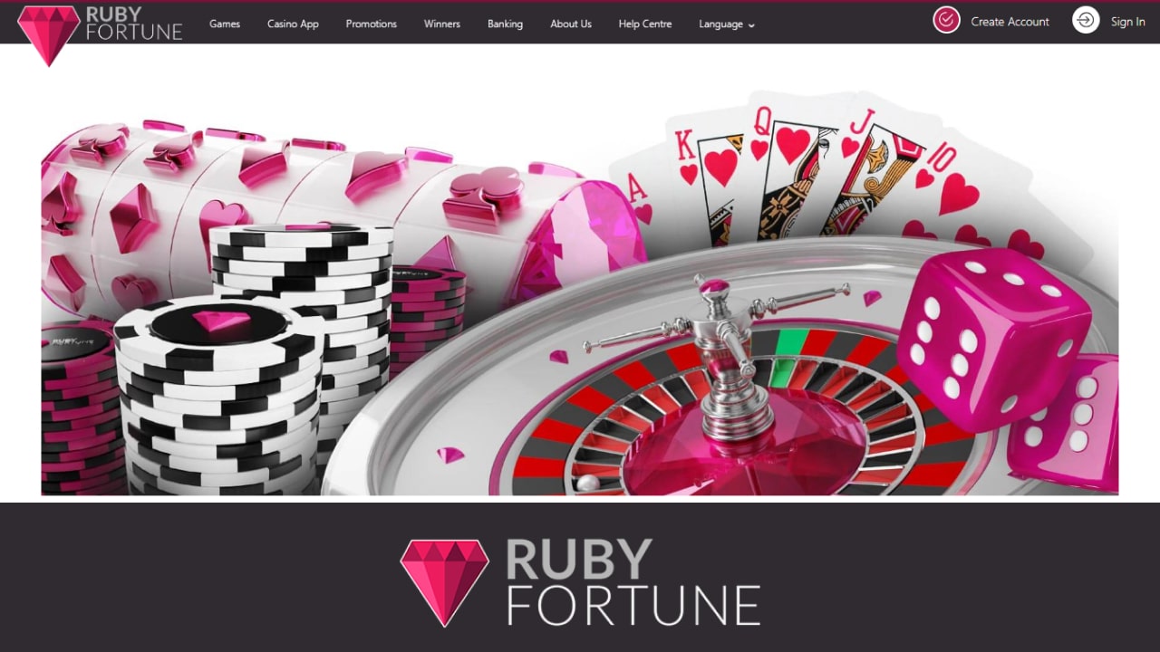 Ruby Fortune online casino game offerings