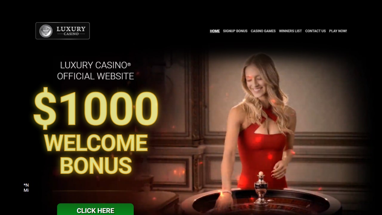 Luxury Casino bonuses