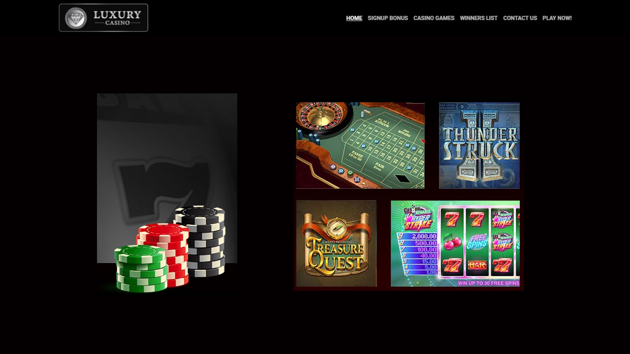 Luxury Casino online casino game offerings