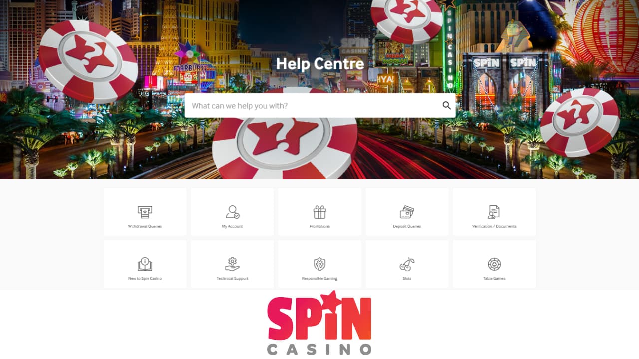 Spin Casino customer support